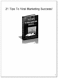 Thumbnail 21 Tips to viral Marketing